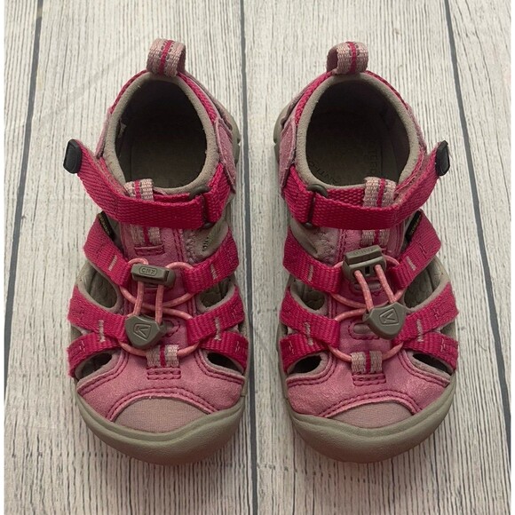 Keen Other - Pink Keens Keen Little Girl Toddler Water Shoes Hiking Sandals, Size 9